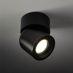 Lamp with Adjustable Swivel Black GU10 IP65