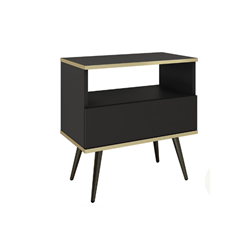 Nightstand – Black & Gold