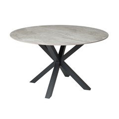 Dining Table Round D130x75cm - Ceramic