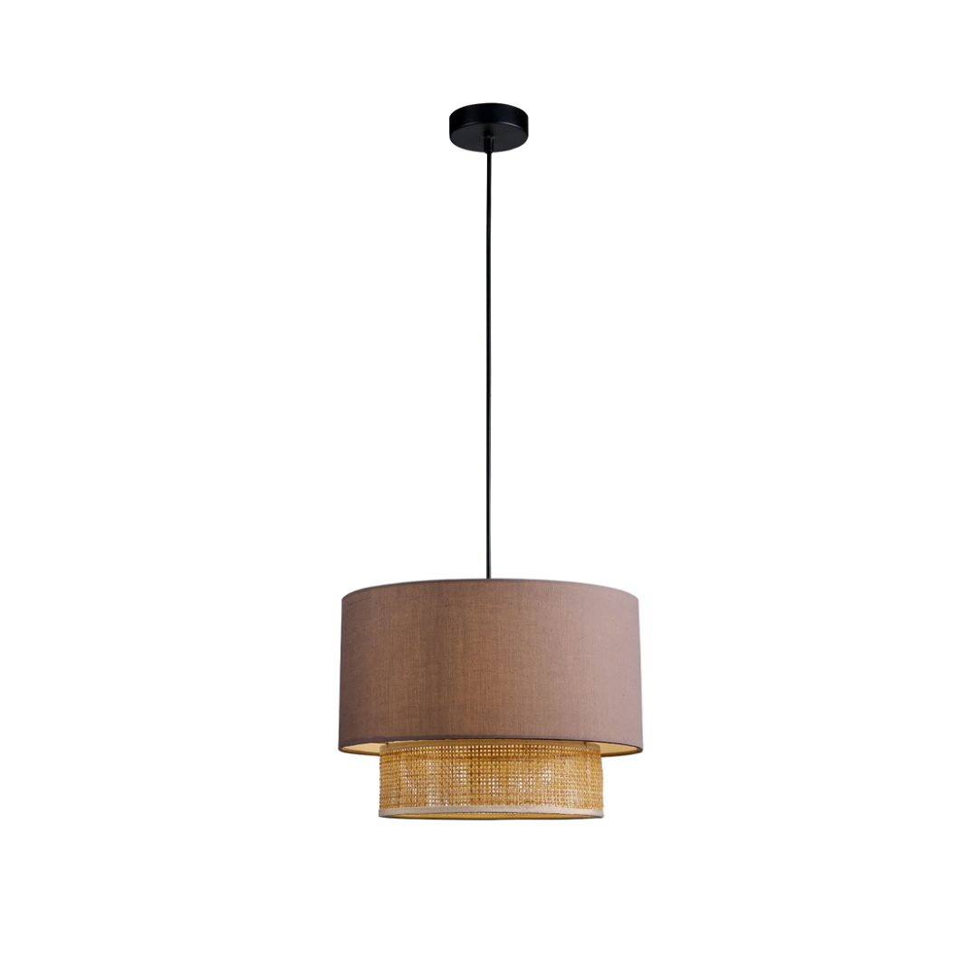 Pendant Light – Grey/Natural