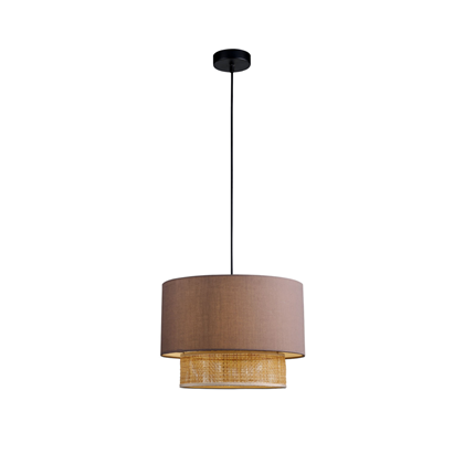 Pendant Light – Grey/Natural