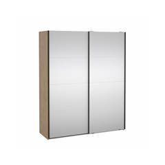 Bergamo Wardrobe – Jackson Hickory & Mirror
