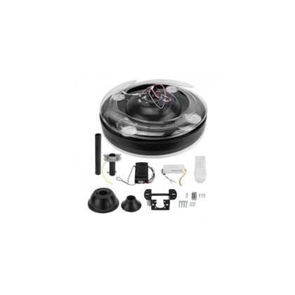 LED Ceiling Fan – Black