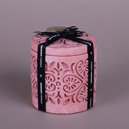Large Cylinder Tile Pink Lavender Mint
