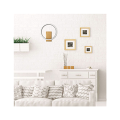 Matteo LED Wall Light – Black/Wood