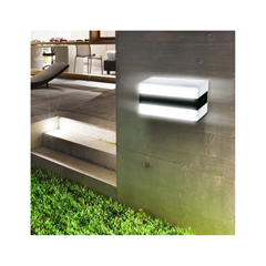Dublin-I LED Facade Light – White & Black