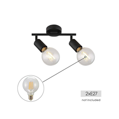 Bergen Linear Spotlight – Black