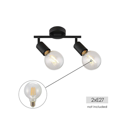 Bergen Linear Spotlight – Black
