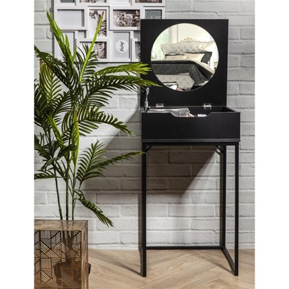 Wooden Dressing Table - Black