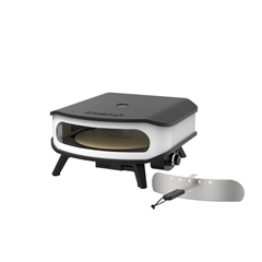 Gas Pizza Oven Rotating Stone and Door 17 Inch