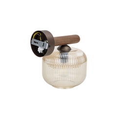 Salvia Brown Wall Lamp 1xE14