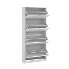 Shoe Cabinet W. 4 Tilting Doors