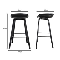 Black Barstool