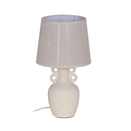 Table Lamp Beige Ceramic Lighting