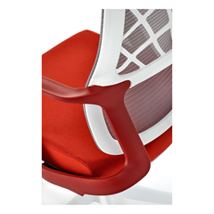 Office Chair Adjustable Cinnamon White