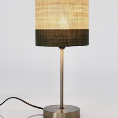 Table Lamp - Green & Gold