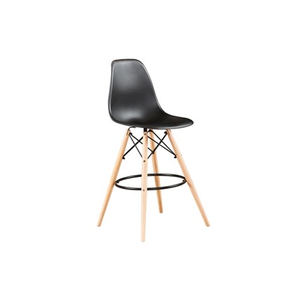 Bar Chair PP Wood - Black