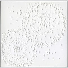 Flowers In White Acryl Painting 90X90