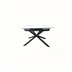Extendable Dining Table 126–176x80x75 cm