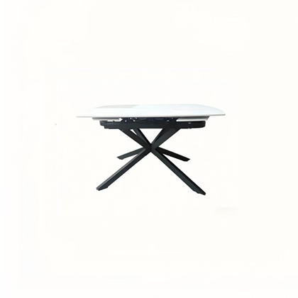 Extendable Dining Table 126–176x80x75 cm