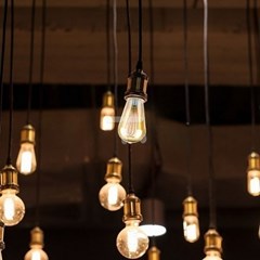 E27 Golden Glass Bulb 4.8W 1800K