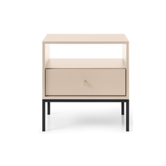 Nightstand 1 Drawer – Beige