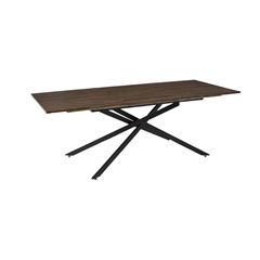 Extensible Table – Brown & Black