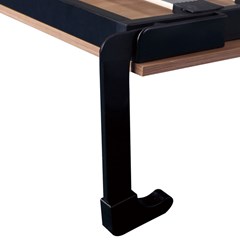 Single Wall Bed with Desk 90x190 cm