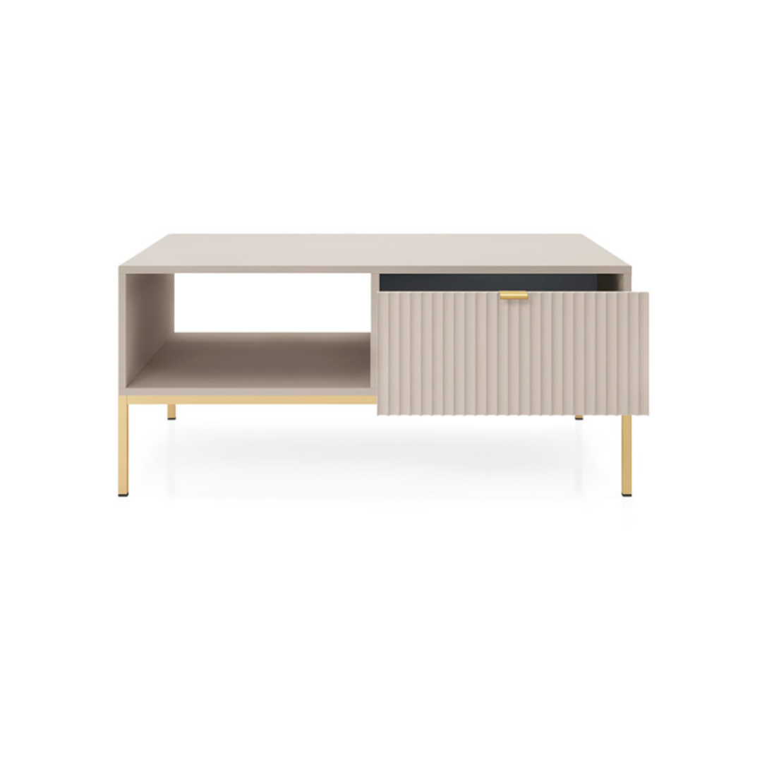 Coffee Table with Drawer – Cashmere