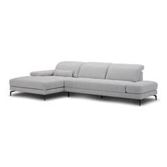 Sofa 2-Seater with CHL Left 3 - Light Grey