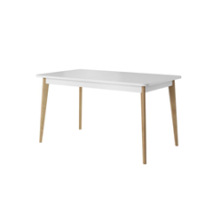 Dining Table Extendable – White