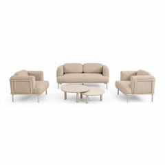 Aluminium Outdoor Set – Sunproof Light Beige