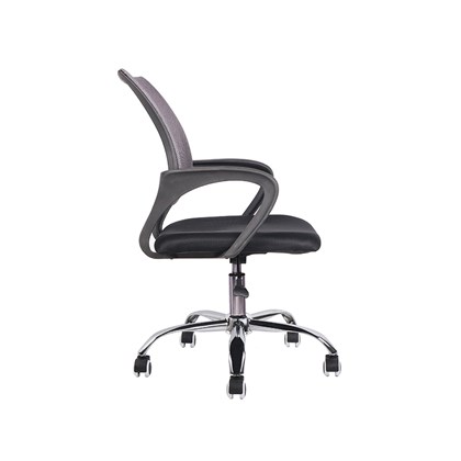 Black and Chrome Office Chair