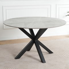 Dining Table Round D130x75cm - Ceramic
