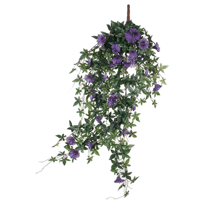 Purple Petunia Hanging 180x20x15cm