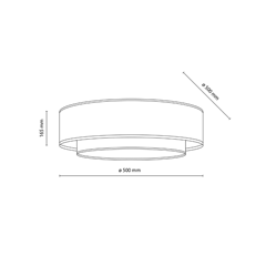 Ceiling Lamp – Duo White