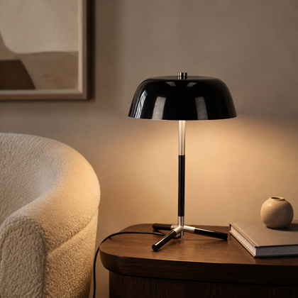 Simor Black Table Lamp