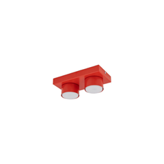 Lego Ceiling Lamp - Red