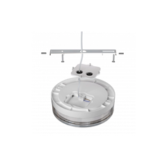 LED Outdoor Ceiling Light Round – Black & White