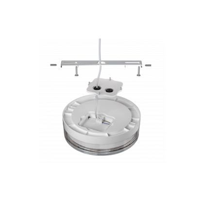 LED Outdoor Ceiling Light Round – Black & White