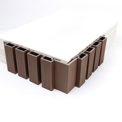 Exterior WPC Wall Panel - Rose Wood