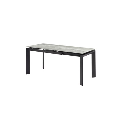 Dining table EXT 120-170x80x76cm Ceramic Grey