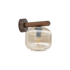 Salvia Brown Wall Lamp 1xE14