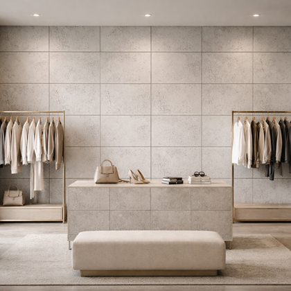 Natural Concrete Wall Panel