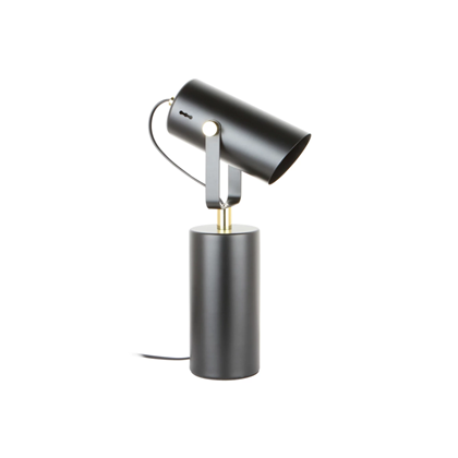 Desk Lamp – Matt Black & Gold
