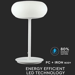 LED Designer Table Lamp White 15W