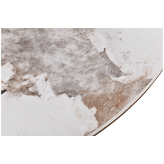 Dining Table – Matt White Marble & Walnut Veneer 160x90