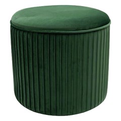 Ottoman Pouf Storage in Velvet