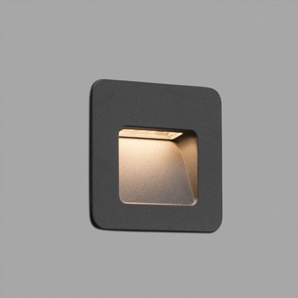 Nase-1 Led Dark Grey Recessed Lamp Led