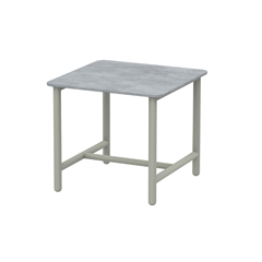 Al. Coffee Table 45x45cm – Green & Grey